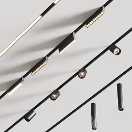 Built in magnetic lamps universe